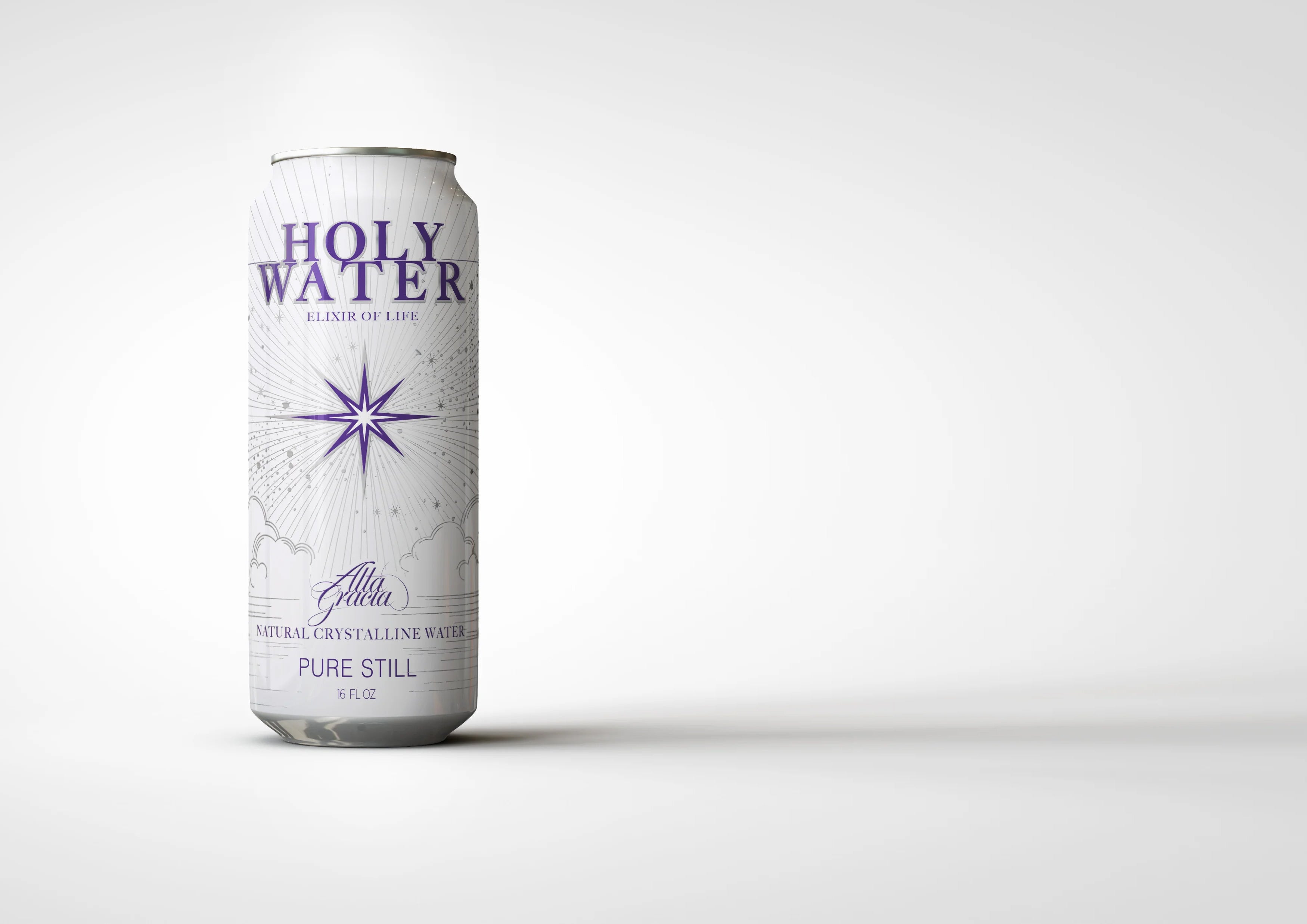 Can of Holy Water by Alta Gracia Pure Still Water